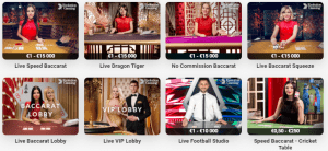 Leo Vegas Live Baccarat Games