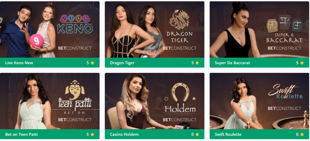 Live Casino Games Review