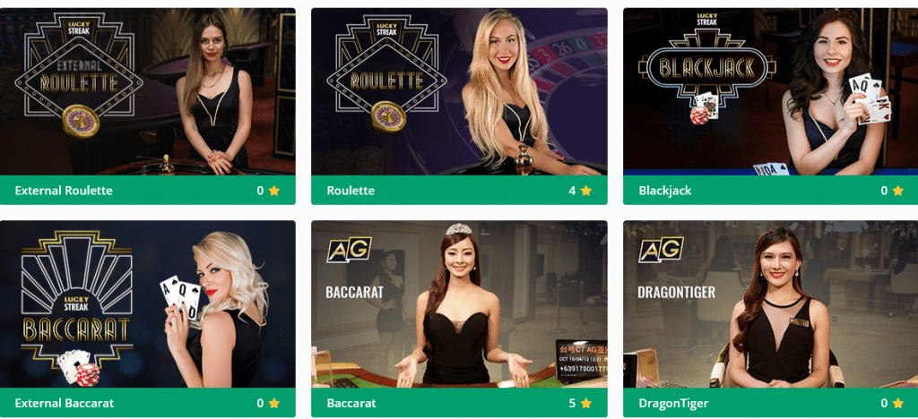 Live Casino Games