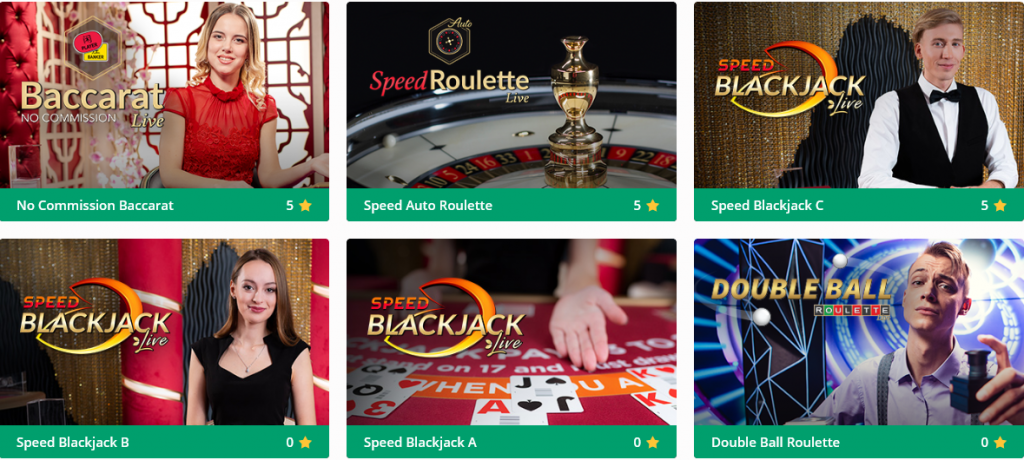 Live Casino Games