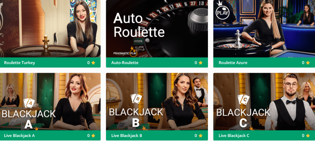 Live Casino Games