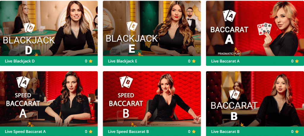 Live Casino Games