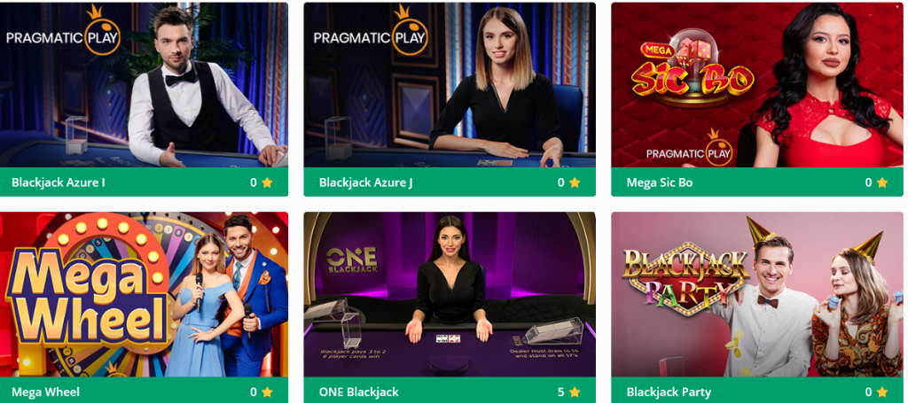 Live Casino Games