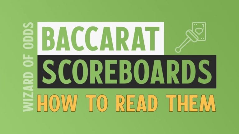 Baccarat Scoreboards — How to Read Them