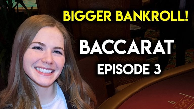 Baccarat Session! $1500 VS The Baccarat Table! Ep 3