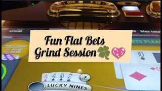 Baccarat Winning Grind #73 ( Fun Flat Bets ðŸ�€ðŸ’–ðŸ’¥)