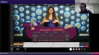 Baccarat Winning Strategy – $10 to $1000 Flat Betting – Live Session #7
