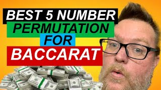 BEST BACCARAT STRATEGY EVER | 5 NUMBER PERMUTATION