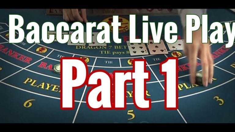Baccarat Live Play 004 Part 1