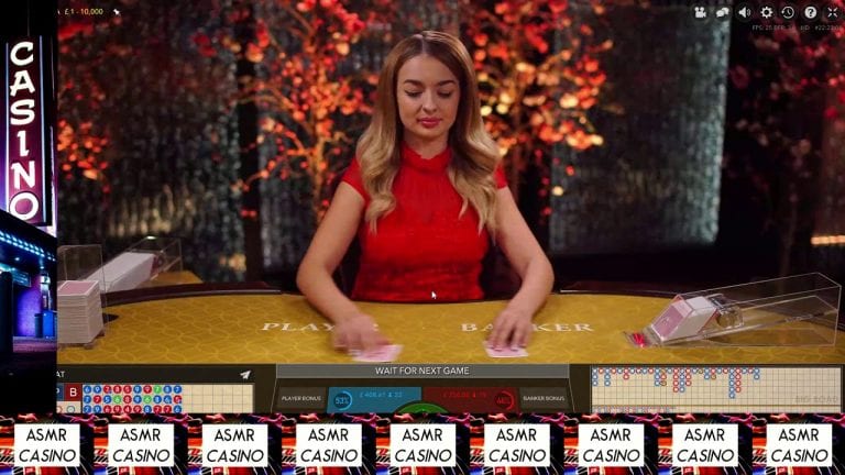 Double Dealer Unintentional ASMR Baccarat Live Casino Gameplay – Anastasija #1 is with Alona #1