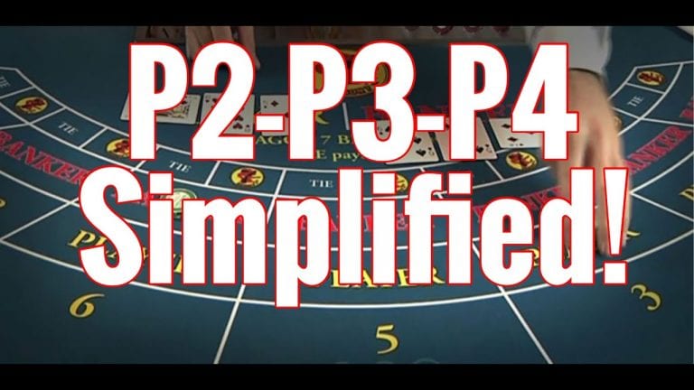 P2-P3-P4 Systems Simplified||How to win at Baccarat! #10