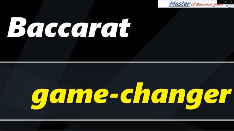 Baccarat, game changer [#百家乐 #바카라 #バカラ #bacará #баккара́ #บาคาร่า]