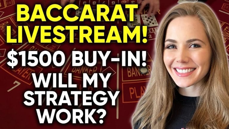 LIVE: Baccarat! $1500 Buy-in!