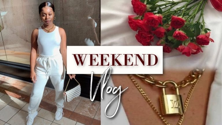 WEEKEND VLOG: MOVING?! LV NECKLACE! BACCARAT DUPE! MALL RUN, FAV. DRINK! P.O BOX UNBOXINGS & MORE!