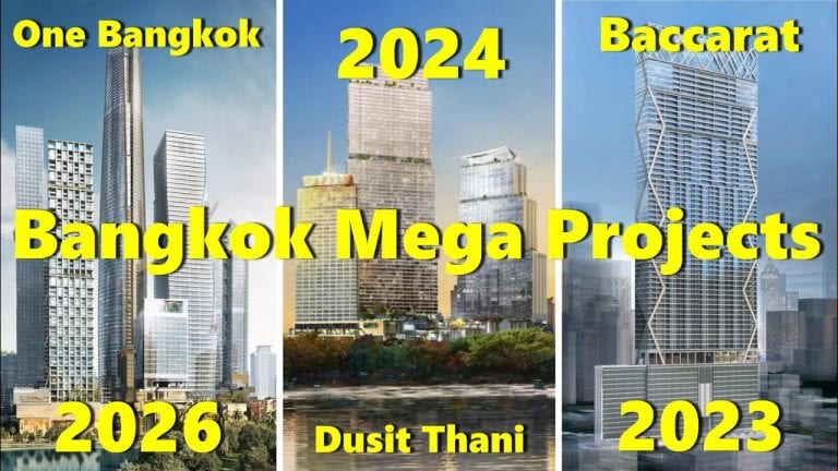 Bangkok Mega Construction Projects Lumpini Park – Bangkok One – Dusit Central Park – Baccarat Hotel