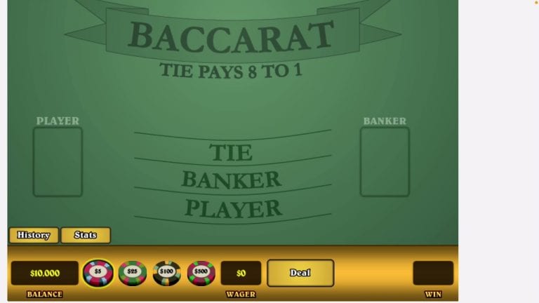 Baccarat Strategy Bet Selection and Money Management
