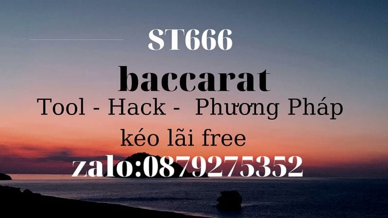 BACCARAT/ TOOL DỰ ĐOÁN FREE BACCARAT TRÊN TRANG ST666