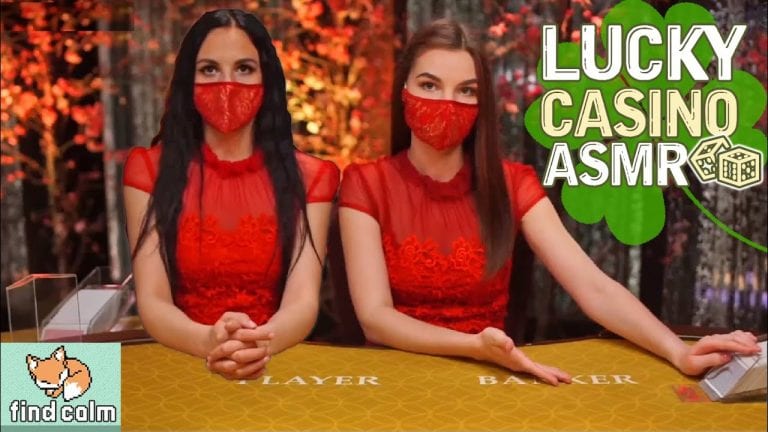Casino Unintentional ASMR ♣️ Softly Relaxing Baccarat Ladies Brought Me LUCK!