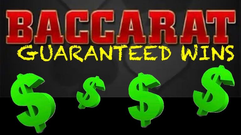 BEST BACCARAT STRATEGY EVER GUARANTEED 100% WINS