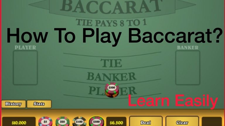How to Play Baccarat and Win. Baccarat How to play online.