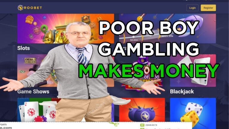 Poor boy Roobet | WE GOT A GAMBLING ADDICTION pt. 1