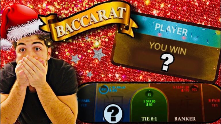Baccarat 7k to ???? Insane Comeback!