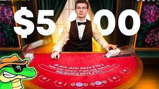 The $5,000 Blackjack Run! – Daily Blackjack #58