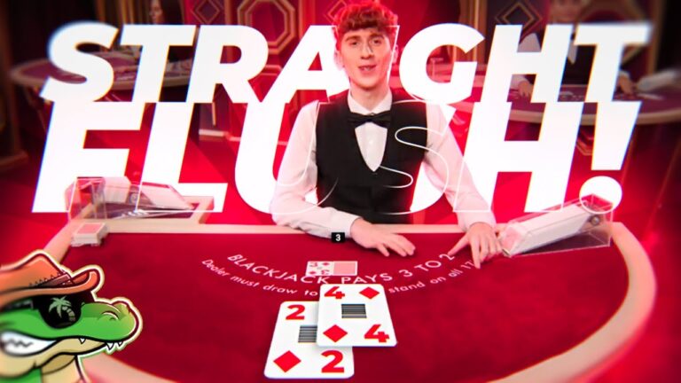 THIS STRAIGHT FLUSH CLUTCHED THIS SESSION! – High Daily Blackjack #91