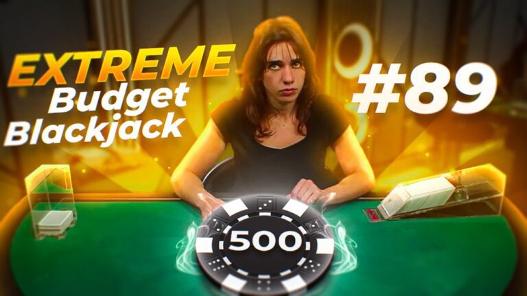 Extreme Budget Blackjack #89!