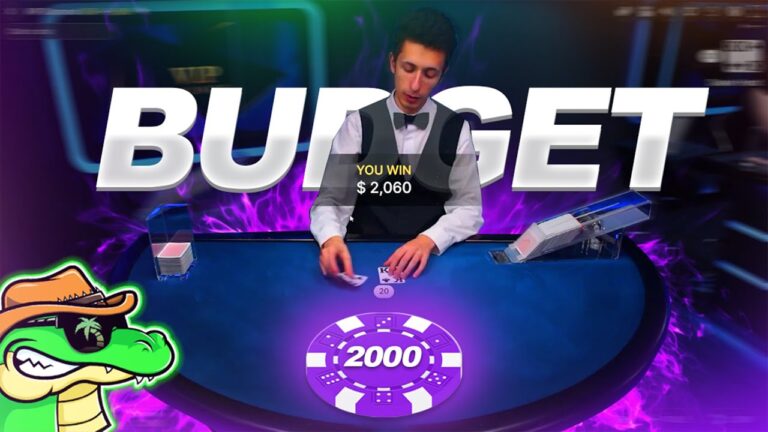 The MOST UNEXPECTED CLUTCH in Blackjack History?! – Budget Blackjack #83