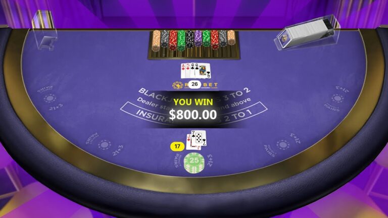 I Tried First Person BLACKJACK and Won…! (Roobet)