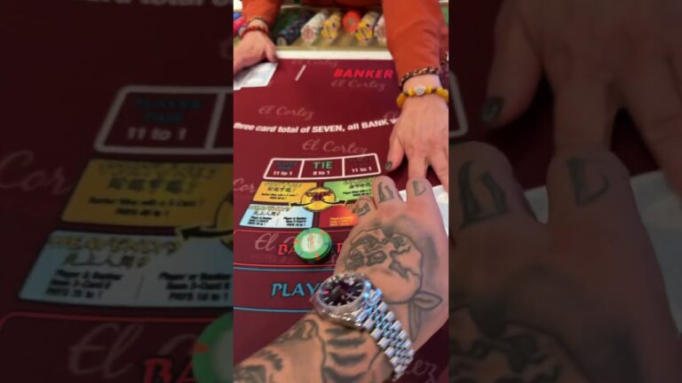 $250 to $1000 on baccarat baby lfg