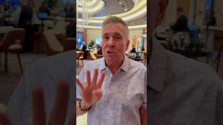 $40,000 Hand Of Baccarat To Save The Day! casino gambling shorts