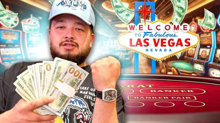 My BEST Baccarat Run At The Casino! (HUGE Bets)